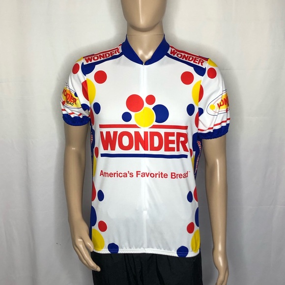Wonder bread bicycle zip shirt